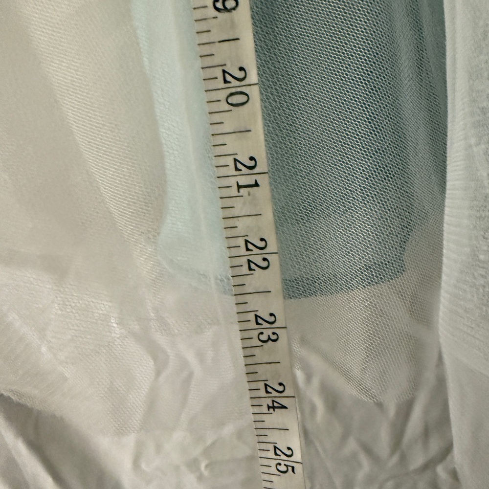 Ryu Elegant Mint Green Tulle Skirt size Medium - Picture 10 of 13